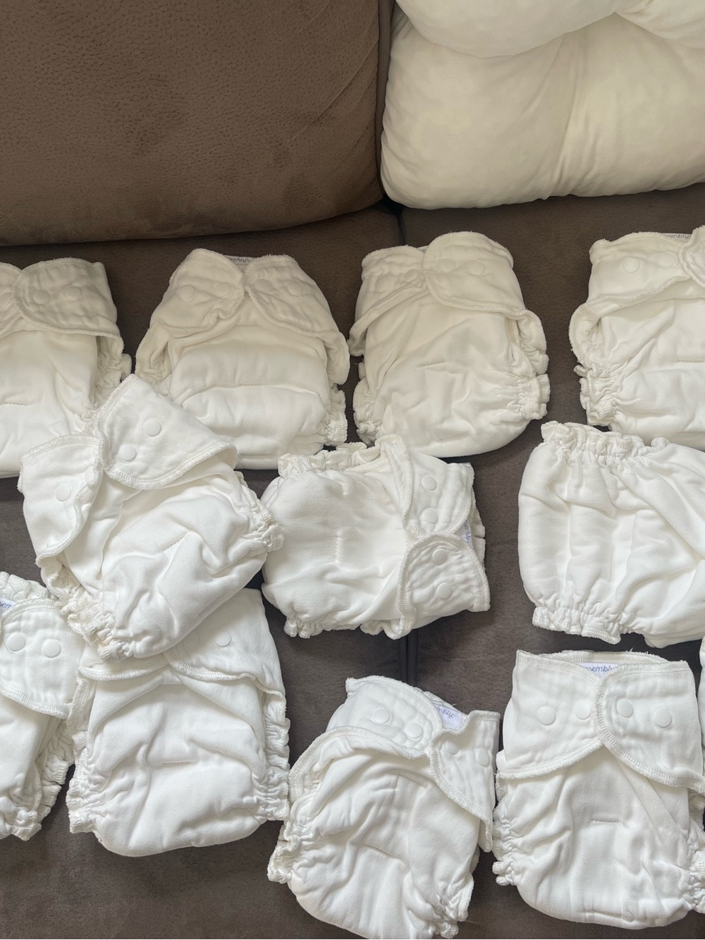 Esembly Cloth Diapers 24 inners, size 2(18-35bls). Organic cotton.